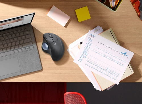 Bezdrátové připojení myš Logitech ERGO M575 pro firmy 910-006221