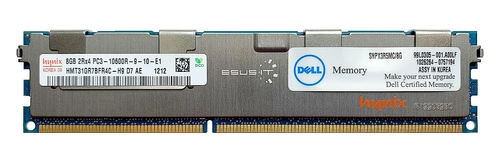 Paměť RAM 1x 8GB Hynix ECC REGISTERED DDR3 2Rx4 1333MHz PC3-10600 RDIMM | HMT31GR7BFR4C-H9