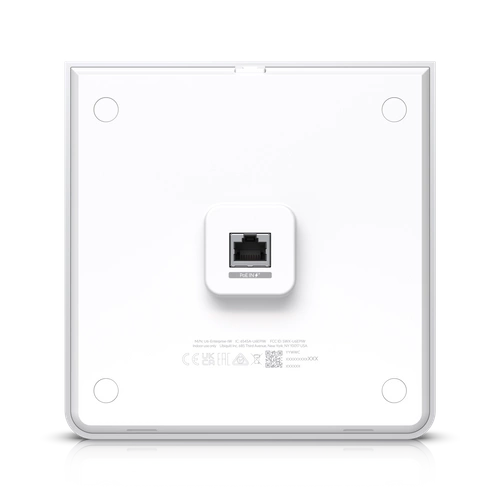 Přístupový bod Ubiquiti U6-Enterprise-IW 2,4 GHz | 5 GHz | 6 GHz 4800 Mbps 802.11a/b/g/n/ac/ax