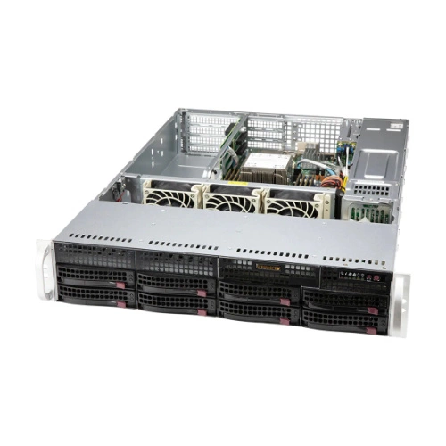Serverová platforma Supermicro 2U 520P-WTR SYS-520P-WTR Intel x 1 DDR4 x 8 8 x 3.5" SAS/SATA PSU 1+1