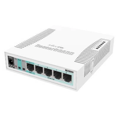 Přepínač Mikrotik CSS106-5G-1S 5x 1Gb