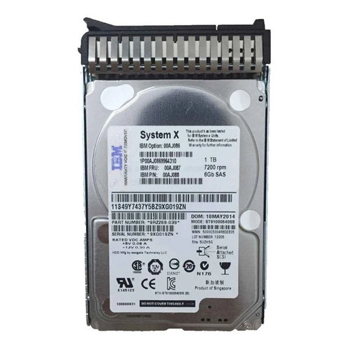 Pevný disk HDD určený pro server Lenovo 2.5'' 300GB 15000RPM SAS 00Y2428 nový