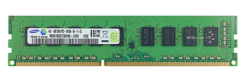 Paměť RAM 1x 4GB Samsung ECC UNBUFFERED DDR3 1333MHz PC3-10600 UDIMM | M391B5273DH0-CH9