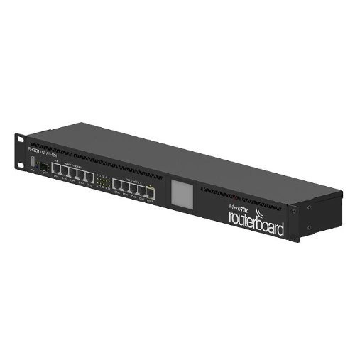 Směrovač Mikrotik RB2011UiAS-RM 5x RJ-45 10/100 Mb/s 5x RJ-45 10/100/1000 Mb/s 1x SFP Port