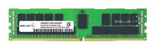 Paměť RAM 1x 64GB ESUS IT ECC REGISTERED DDR4 4Rx8 2133MHz PC4-17000 RDIMM | ESUD42133RQ8/64G