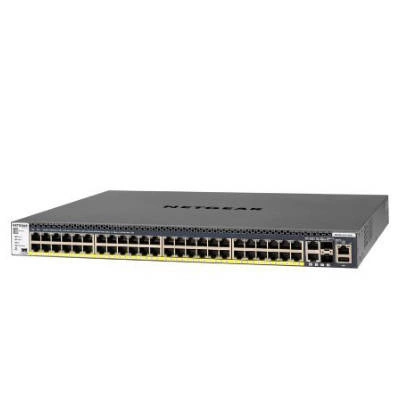Přepínač Netgear GSM4352PB-100NES 48x 1Gb | 2x 10Gb 2x SFP+ 591 W PoE+