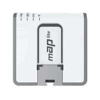 Přístupový bod Mikrotik RBmAPL-2nD 2,4 GHz | 5 GHz 300 Mbps 802.3af PoE | 802.3at PoE+ 802.11 b/g/n