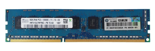 Paměť RAM 1x 8GB Hynix ECC UNBUFFERED DDR3 1600MHz PC3-12800 UDIMM | HMT41GU7MFR8C-PB