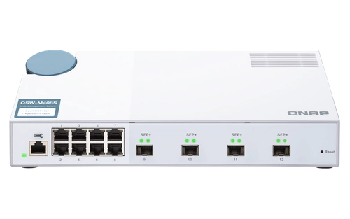 Přepínač QNAP QSW-M408S 8x 1Gb 4x SFP+