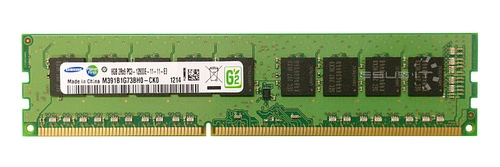 Paměť RAM 1x 8GB Samsung ECC UNBUFFERED DDR3 2Rx8 1600MHz PC3-12800 UDIMM | M391B1G73BH0-CK0