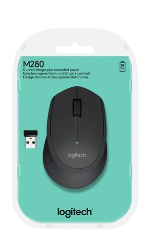 Bezdrátové připojení myš Logitech M280 910-004287