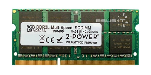 Paměť RAM 1x 8GB 2-POWER SO-DIMM DDR3 1600MHz PC3-12800 | MEM5203S