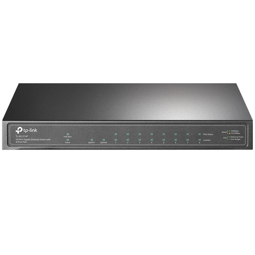 Přepínač TP-LINK TL-SG1210P 10x 1Gb 63 W PoE+