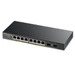 Přepínač Zyxel GS1900-10HP-EU0101F 8x 1Gb 2x SFP 96 W PoE