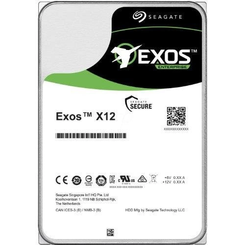Pevný disk Seagate Exos X12 3.5'' HDD 12TB 7200RPM SAS 12Gb/s 256MB | ST12000NM0027