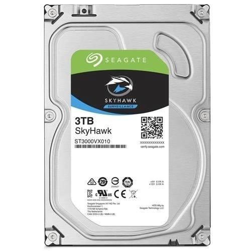 Pevný disk Seagate SkyHawk 3.5'' HDD 3TB 5900RPM SATA 6Gb/s 64MB | ST3000VX010