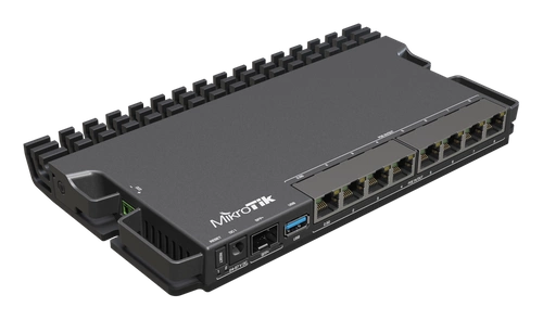 Směrovač Mikrotik RB5009UPr+S+IN 7x RJ-45 10/100/1000 Mb/s 1x RJ-45 100/1000/2500 Mb/s 1x SFP+