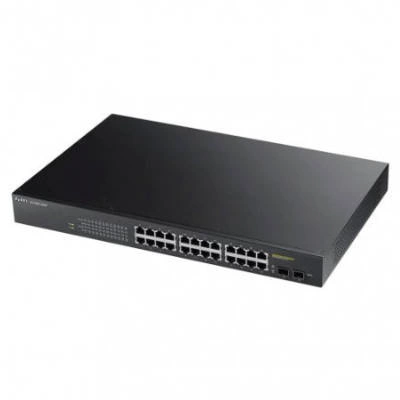 Přepínač Zyxel GS1900-24HP-EU0101F 24x 1Gb 2x SFP 170 W PoE