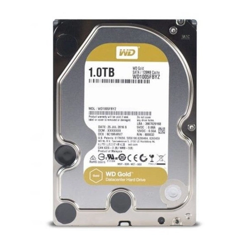 Pevný disk Western Digital GOLD 3.5'' HDD 1TB 7200RPM SATA 6Gb/s 128MB | WD1005FBYZ