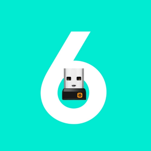 Bezdrátové připojení myš Logitech Přizpůsobitelná myš M705 910-006034