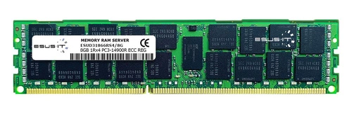 Paměť RAM 1x 8GB ESUS IT ECC REGISTERED DDR3 1Rx4 1866MHz PC3-14900 RDIMM | ESUD31866RS4/8G