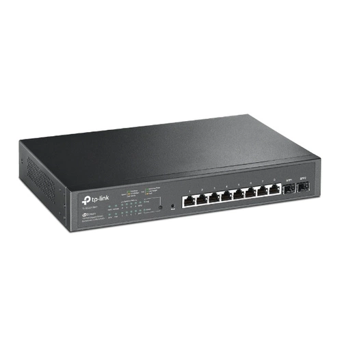 Přepínač TP-LINK TL-SG2210MP 8x 1Gb 2x SFP 150 W PoE+