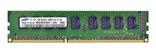 Paměť RAM 1x 1GB Samsung ECC UNBUFFERED DDR3 1Rx8 1333MHz PC3-10600 UDIMM | M390B1G73BH0-YH9
