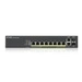 Přepínač Zyxel GS2220-10HP-EU0101F 8x 1Gb 2x RJ-45/SFP 180 W PoE+