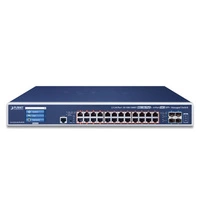 Přepínač Planet GS-5220-24UPL4XVR 24x 1Gb 4x SFP+ 600 W PoE+