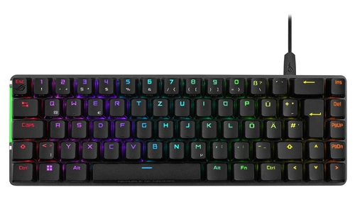 Klávesnice Drátové připojení Asus ROG Falchion Ace BLK QWERTZ