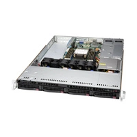 Serverová platforma Supermicro 1U 510P-WTR SYS-510P-WTR Intel x 1 DDR4 x 8 4 x 3.5" SATA/SAS/NVME PSU 1+1
