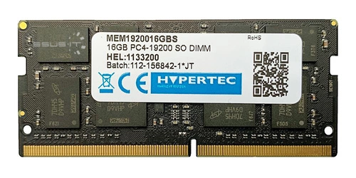 Paměť RAM 1x 16GB HYPERTEC SO-DIMM DDR4 2400MHz PC4-19200 | MEM1920016GBS 