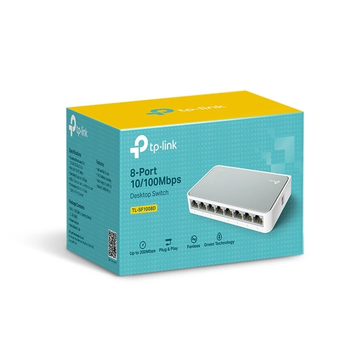 Přepínač TP-LINK TL-SF1008D 8x 100Mb