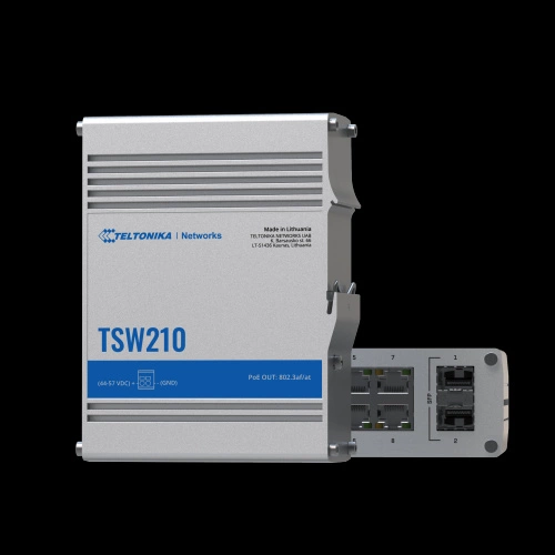 Přepínač Teltonika TSW210 8x 1Gb 2x SFP