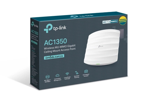 Access Point TP-LINK EAP225 2.4 GHz | 5 GHz 867 Mb/s 802.11 a/b/g/n/ac