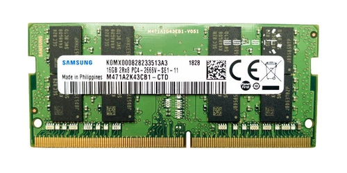 Paměť RAM 1x 16GB Samsung SO-DIMM DDR4 2666MHz PC4-21300 | M471A2K43CB1-CTD