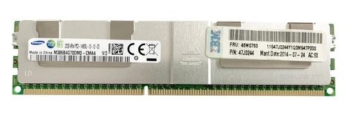 Paměť RAM 1x 32GB Samsung LOAD REDUCED DDR3 4Rx4 1866MHz PC3-14900 LRDIMM | M386B4G70DM0-CMA