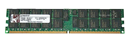 Paměť RAM 2x 4GB Kingston ECC REGISTERED DDR2 667MHz PC2-5300 RDIMM | KTH-XW9400K2/8G
