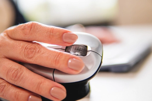 Bezdrátové připojení myš Bakker Elkuizen Myš Grip Wireless BNEGMW