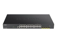 Přepínač D-Link DGS-1250-28XMP/E 24x 1Gb 4x SFP+ 370 W PoE+