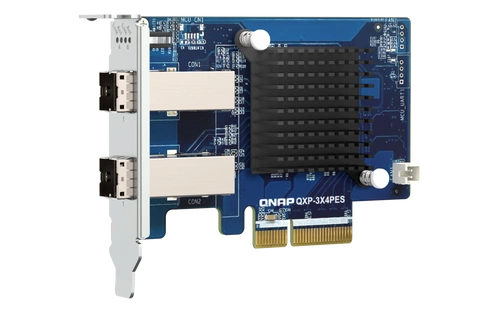 HBA QNAP QXP-3X4PES 2x Mini-SAS SFF8644 32Gb/s