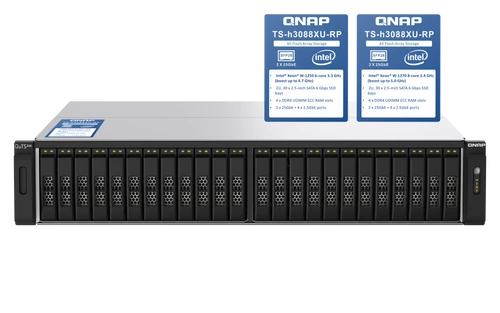 Server NAS QNAP TS-h3088XU-RP-W1270-64G
