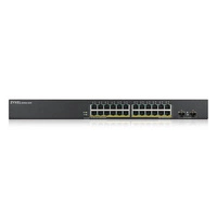 Přepínač Zyxel GS190024HPV2-EU0101F 24x 1Gb 2x SFP 170 W PoE+