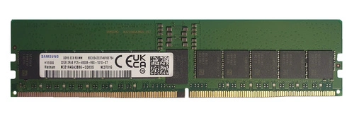 Paměť RAM 1x 32GB Samsung ECC REGISTERED DDR5 2Rx8 4800MHz PC5-38400 RDIMM | M321R4GA3BB6-CQK