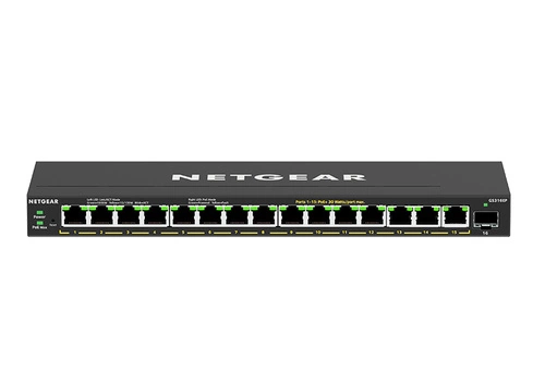 Přepínač Netgear GS316EP-100PES 15x 1Gb 1x SFP 180 W PoE+
