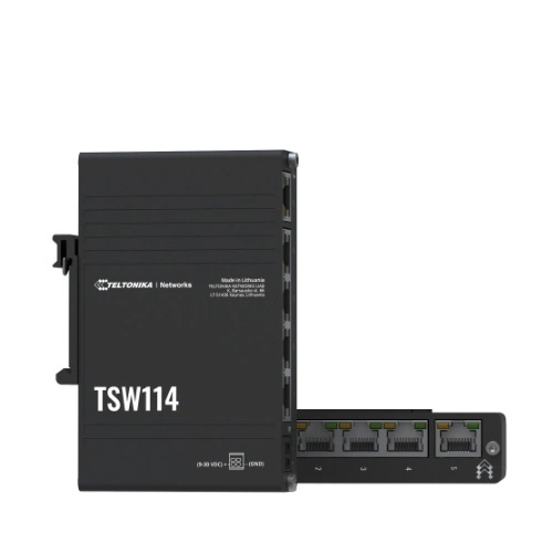 Přepínač Teltonika TSW114 5x 1Gb