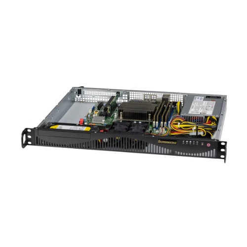 Serverová platforma Supermicro 1U 510T-M SYS-510T-M Intel x 1 DDR4 x 4 4 x 3.5" SATA PSU 1