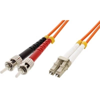 Patchcord Techly ST/UPC-LC/UPC Duplex Multi Mode 1 m