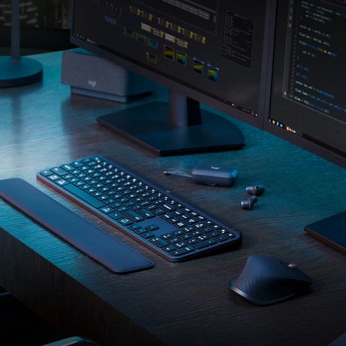 Klávesnice Bezdrátové připojení Logitech Klíče MX S QWERTY