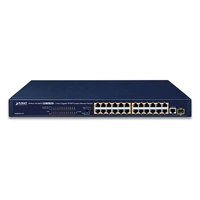 Přepínač Planet FGSW-2511P 24x 100Mb 1x RJ-45/SFP 190 W PoE+